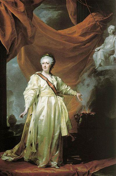 Dimitri Levitzky Portrait of Catherine II oil painting image